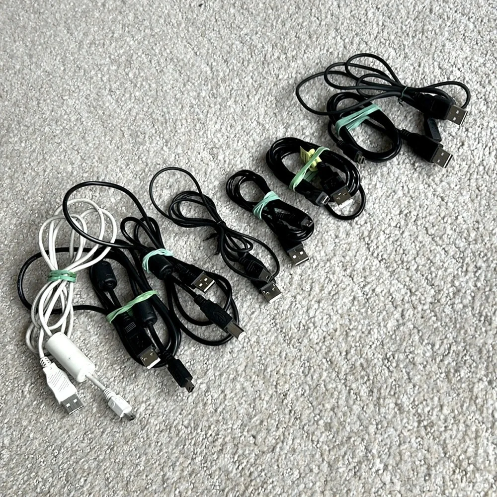 USB camera and phone connector cables SUPER FAST SHIPPING